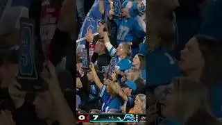 Ford Field was ROCKING on Monday Night Football | Baker Mayfield struggles to hear playcall