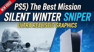 PS5 The Best Mission Silent Winter Sniper |Ultra Realistic Graphic || vxpcgaming #ps5pro #callofduty