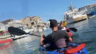 Kayaking in Huntington Harbour
