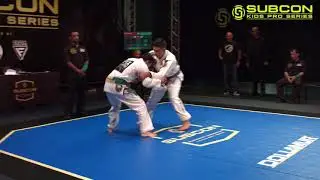 XAVIER SILVA - Carlson Gracie VS JOSE ANGULO - Apex BJJ SUBCON KIDS PRO SERIES 8.19.2017