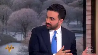NYC Mayor Zohran Mamdani talks rent stabilization on The View