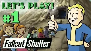 Fallout Shelter - Moving In! Tutorial (Let's Play Ep 1)