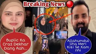 Breaking News🔴 Saba Ibrahim Ka Craz Delhi Ki Sadkon Par | Buplic Pagal Hogai Saba Ko Samne Dekh Kar 
