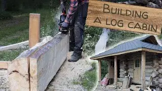 Building a log cabin | EP.10 | DIY | Off the grid