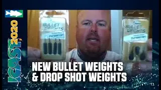 Bullet Weights Tactical Tungsten Drop Shot & Tear Drop Weights with Jeremy Lawyer | ICAST 2020