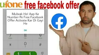 how to use free facebook on ufone | how to get free facebook on ufone | Irfan 4u tv