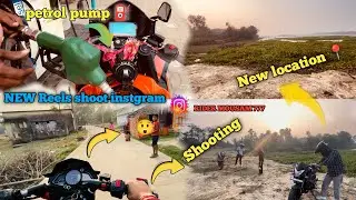 🔥 &ldquo;New Reels Shoot Instagram Location 😱 | Bike Ride + Shooting Day Vlog&rdquo;