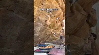 This sh*t is hard #rockclimbing #climbing #bouldering #escalade #bloc