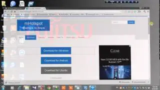 Make your pc into wifi hotspot by mhotspot.