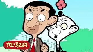 Mr Bean's MIME CHASE | Mr Bean Cartoon Season 1 | Funny Clips | Mr Bean Cartoon World