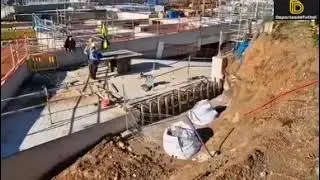 🚧 OBRAS DEL CAMP NOU | 31 de Enero ⚠️ Movimiento en las alturas