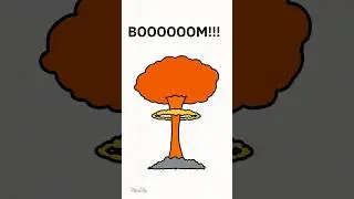 KABOOM!!!💥💣 (Animation meme) #boom #kaboom #boble #animation #funny #flipaclip #explosion #booom