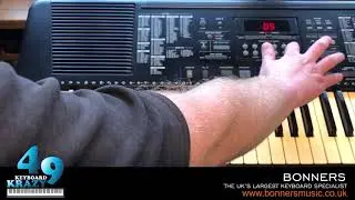 Technics SX-KN500 Keyboard - Tutorial