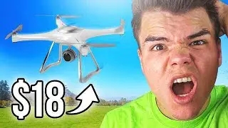ЭТОТ ДРОН СТОИЛ ВСЕГО 18 ДОЛЛАРОВ?! (Распаковка рекламы)
