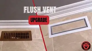 Flush Mount Floor Register | Modern & High-end Look