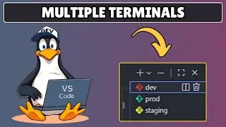 Как открыть несколько терминалов в Visual Studio Code