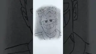 プレイヤー230番のサノスを無駄が多い描き方で描いてみた！ #thanos #squidgame2