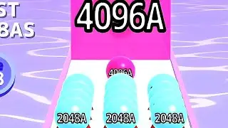 Ball Run 2048 🥎 Infinity Mode New Update Gameplay Part 127