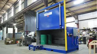 Drum Heating Cabinet with Vertical Lift Door