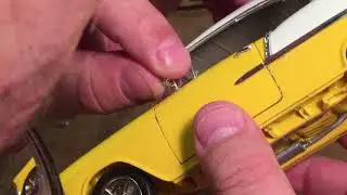 Pinning door handles  mirrors and other exterior details to model cars