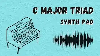 C Major Triad - Synth Pad (Major Scales/Arpeggios Practice)