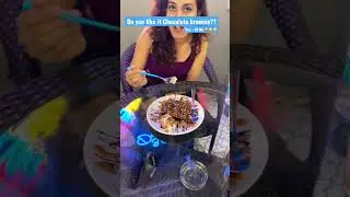 Chocolate loaded brownie 😍😳||#shorts #viral #food