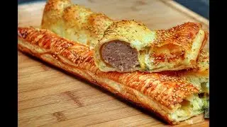 Sausage Roll - Puff Pastry Roll (quick and delicious) - Westm&uuml;nsterland BBQ