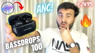 *Cheapest TWS Earphones with ANC* 😍 WINGS BassDrops 100 Review🔥