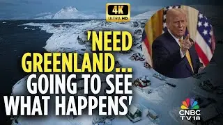 US President Trump Reiterates Desire For Greenland Following Talks With Denmark | 4K | N18G