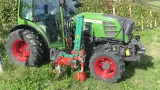 Fendt 200 v vario con interfilare Clemens
