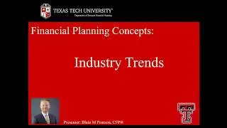 Financial Planning Concepts - Industry Trends