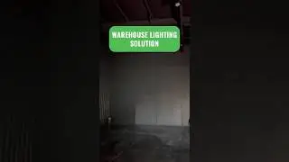 Dark to Brilliant Warehouse Lighting Transformation