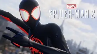 Miles Morales ATSV Suit Free Roam Gameplay In Marvel's Spider-Man 2 (4K 60fps)