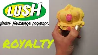 ROYALTY LUSH COSMETICS Bath Bomb DEMO AND REVIEW