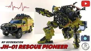 JH-01 RESCUE PIONEER (KO Transformers MPM-11 Ratchet) Full playthrough