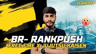 BR-Rankpush JUJUTSU AWAKENING X FREE FIRE LIVE | #freefirelive #livestream #d3t
