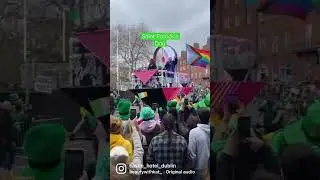 Best Spot to watch St Patrick&rsquo;s Day Parade 📍Parnell Sq #dublin