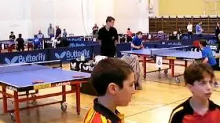 Double quarter final 2009 lior ron set 4