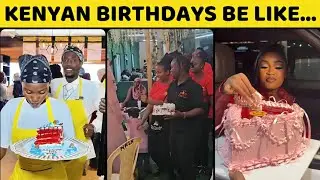 Моменты празднования дня рождения Кении, запечатленные на камеру 🎂😂 | Смешные, трогательные и вир...