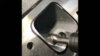 6.1 hemi intake porting #57hemi #dodgedart #61hemi #g3hemi