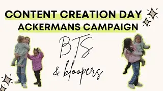CONTENT CREATION DAY | CREATING OF THE ACKERMANS WINTER CAMPAIGN AS A SOUTH AFRICAN INFLUENCER