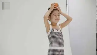 Julysand Vintage Plaid Swimwear One Piece Bathing Suit White/Black Check Pattern Tankini Beachwear