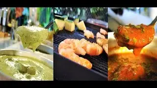 FONDUE DE CARNE y QUESO - RACLETTE - SALSA TÁRTARA - SALSA DE PIMENTÓN - SALSA DE AJO