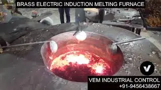 BRASS ELECTRIC INDUCTION MELTING FURNACE