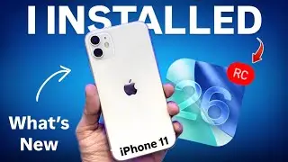 I Installed iOS 26 RC Update on iPhone 11 - IOS 26 RC New Features on iPhone 11