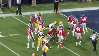 Every example of LSU running slot option or 'lookie routes'