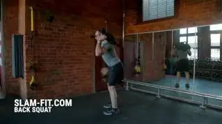 Slam-Fit total-fitness: Back squat