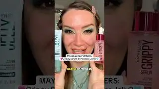 Maybelline: GRIPPY SERUM OR PORELESS JELLY⁉️✅ #maybelline #primer
