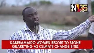 Kaberamaido women resort to stone quarrying as climate change bites