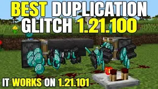 BEST Duplication GLITCH in Minecraft Bedrock 1.21